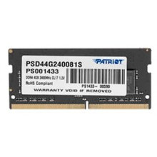 Оперативная память 4 ГБ 1 шт. Patriot Memory PSD44G240081S