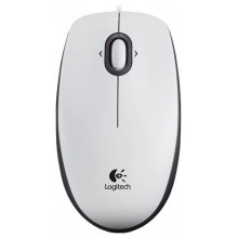 Logitech Mouse M100 White USB