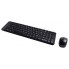 Клавиатура и мышь Logitech Wireless Combo MK220 Black USB